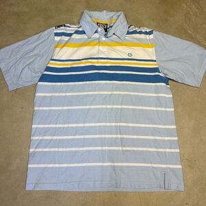 Vintage South Pole Retro Striped Polo